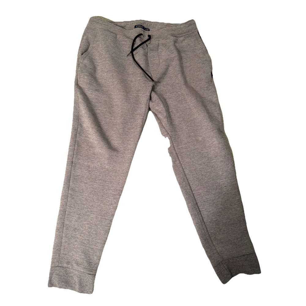 men s polo ralph lauren grey sweatpants size XL